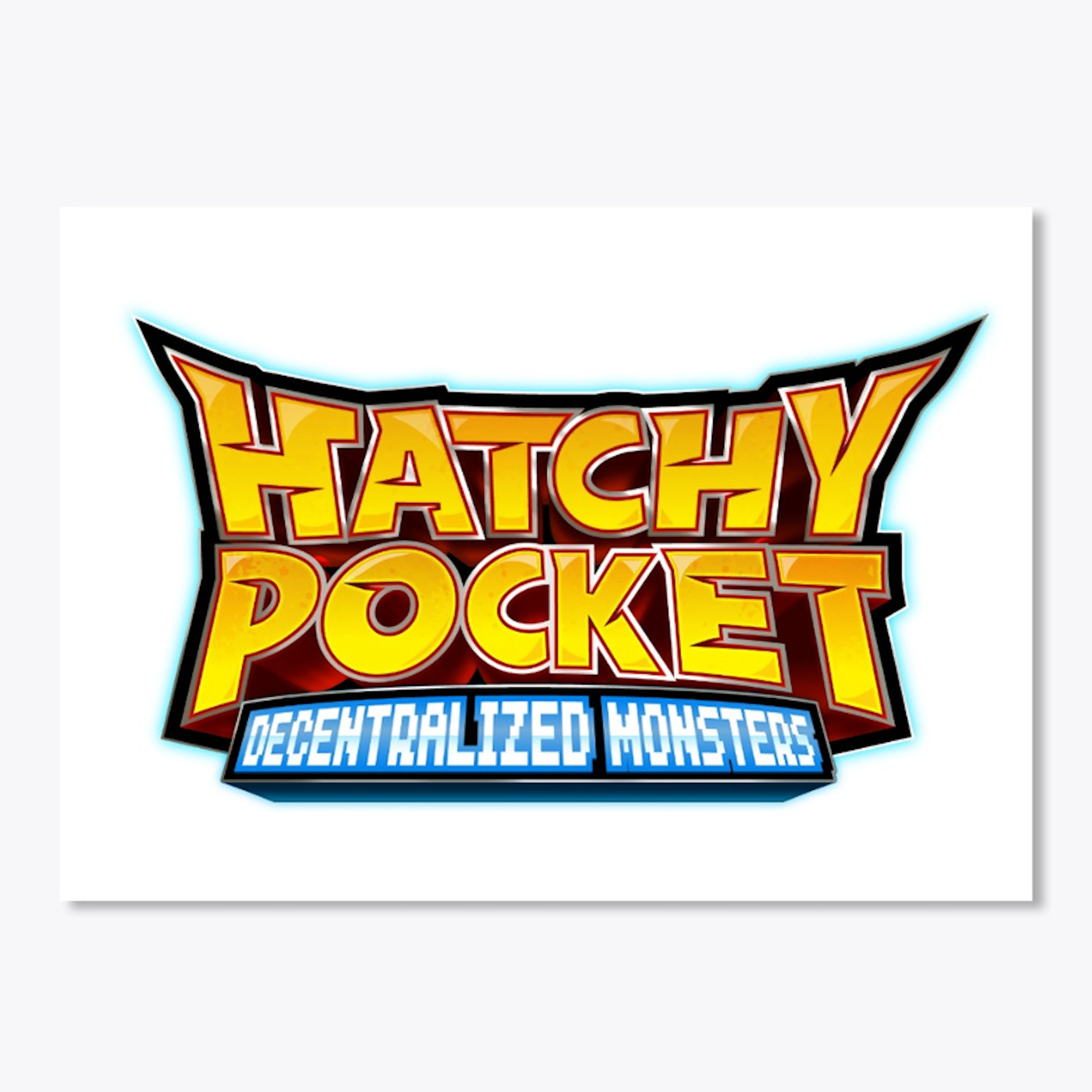 HatchyPocket Sticker
